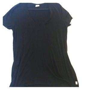 Black Victoria’s Secret v neck black tee